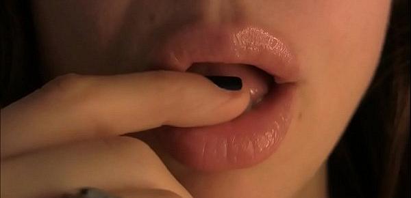  Teagan Jade Lips and Finger